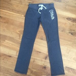 Gray abercrombie pants